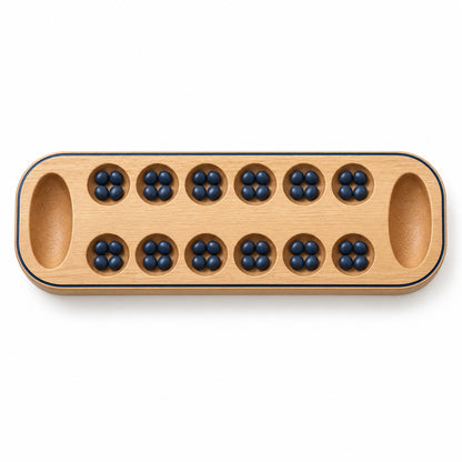 Oiled Beech Mancala Board