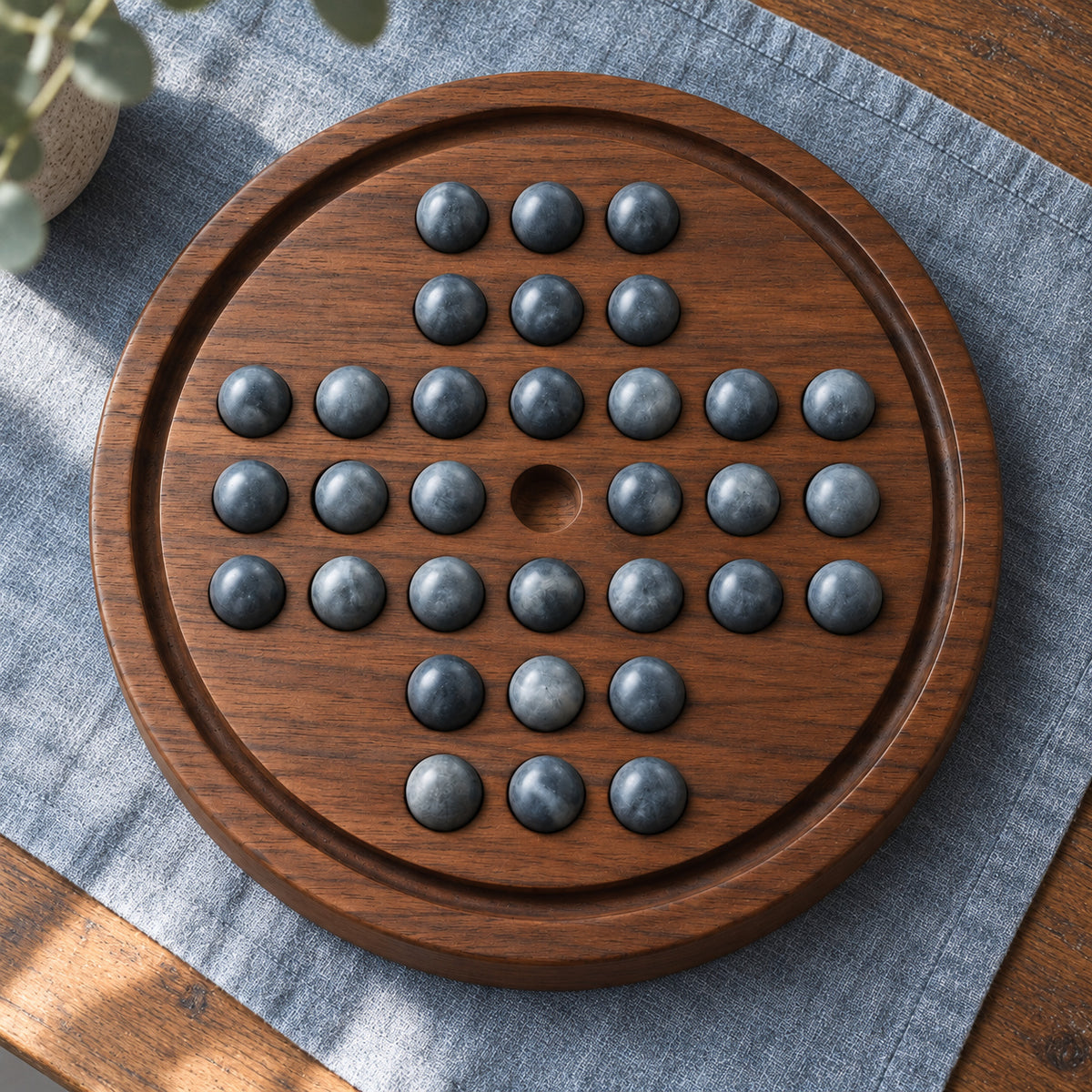 Slate Marble Solitaire